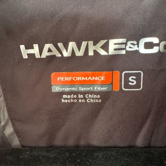 Hawke & Co. Men’s Diamond Quilted Puffer Zip Up Wind Water Resistant Jacket S - Picture 11 of 13